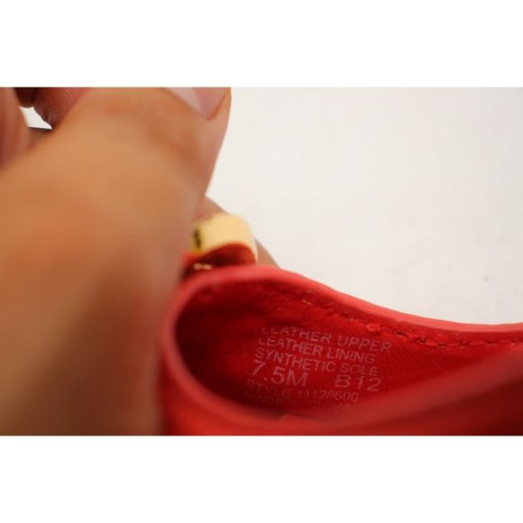 Tory Burch Amanda Women’s Size 7.5 M Leather High Wedge Open Toe Shoes - Picture 3 of 12